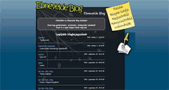 Desktop Screenshot of blog.ebnevelde.hu